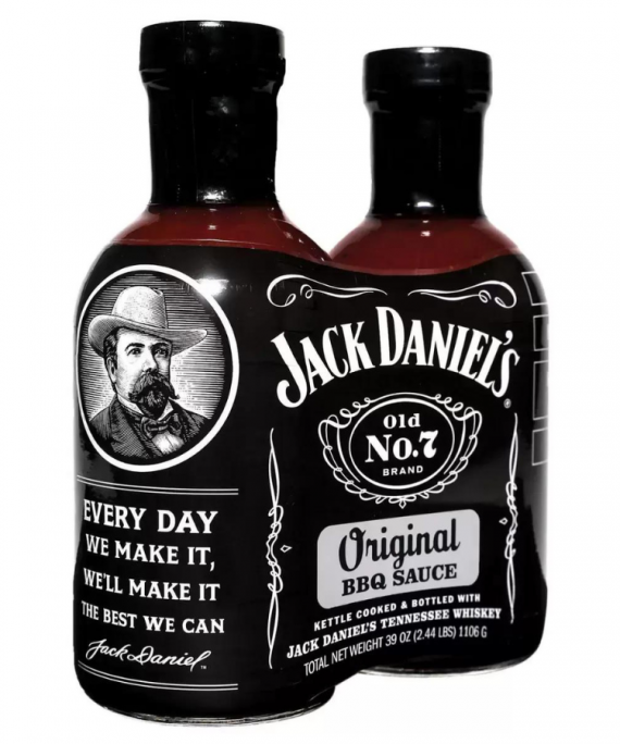 Jack Daniel's Original BBQ Sauce, 2 x 553g
