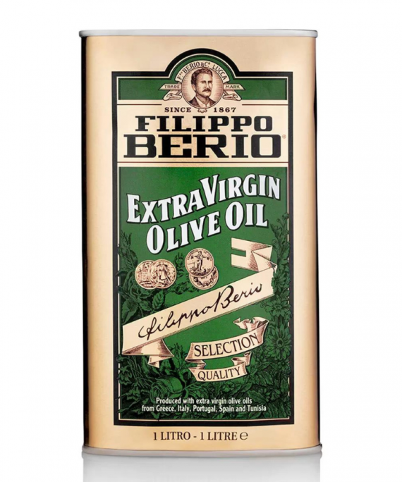 Filippo Berio Extra Virgin Olive Oil Tin, 1L